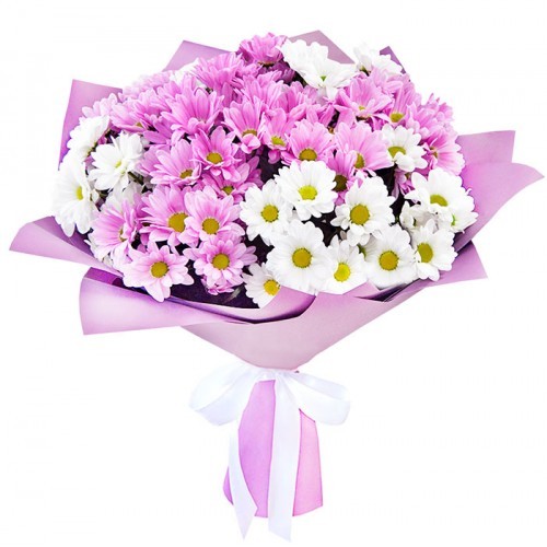 Букет цветов "Хрустальный"